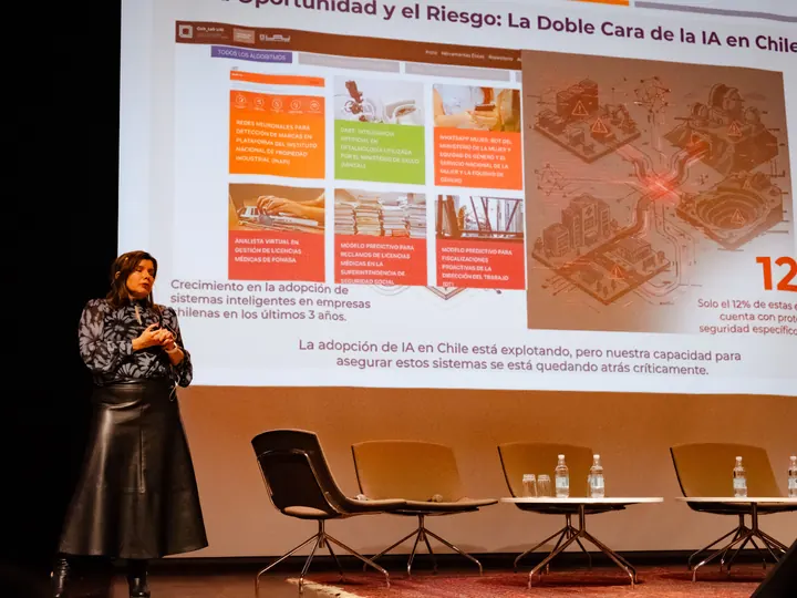 Charla de Romina Torres de UAI, CENIA, CPS-RTC, y DO.